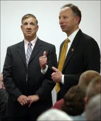 Saratoga County District Attorney James Murphy and Saratoga County Sheriff Jim Bowen have worked together as prosecutor and Sheriff for more than 20 years
